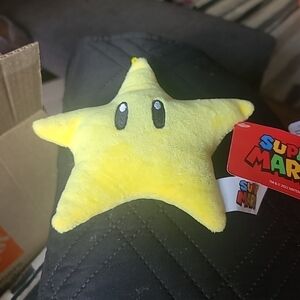 Super Mario Yellow Star Plush